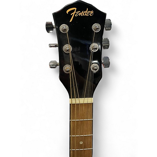 Used Fender FA-125CE Natural Acoustic Electric Guitar