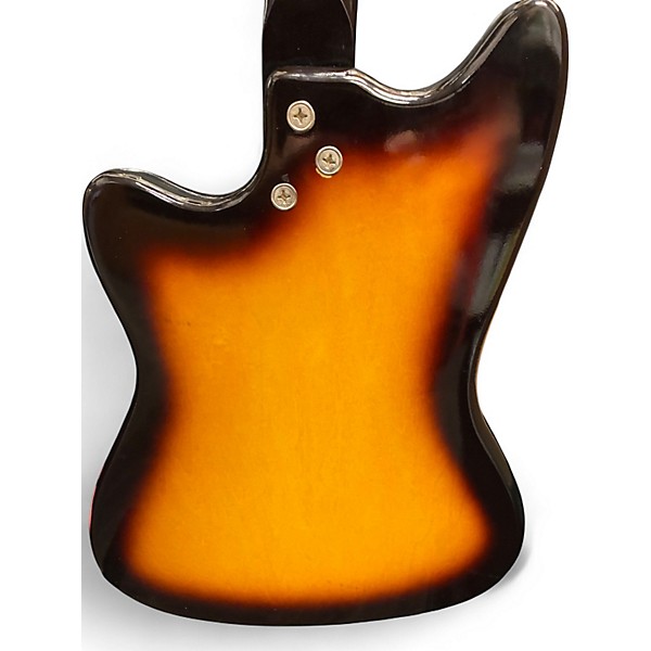 Vintage 1965 Harmony BOBCAT 2 COLOR SUNBURST Solid Body Electric Guitar