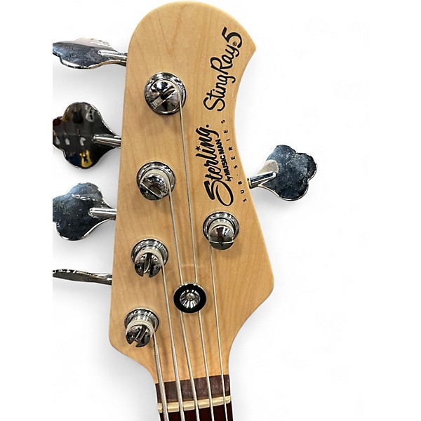 Used Sterling by Music Man Stingray5 2 Tone Sunburst Electric Bass Guitar