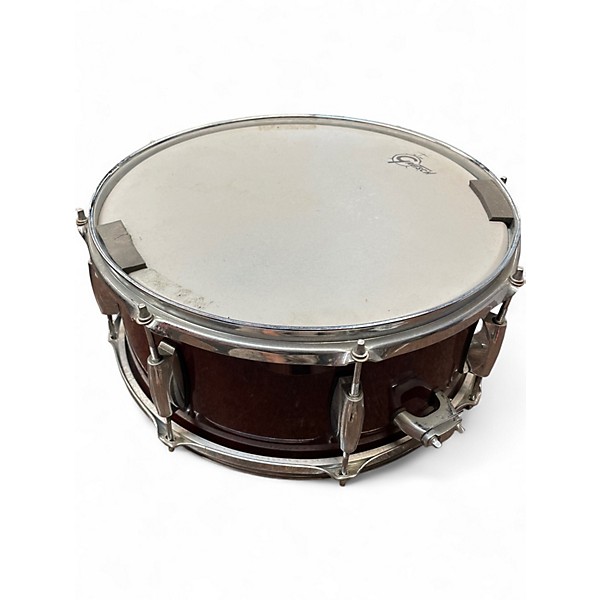 Used Gretsch Drums 14X6.5 Catalina Maple Snare Red Drum