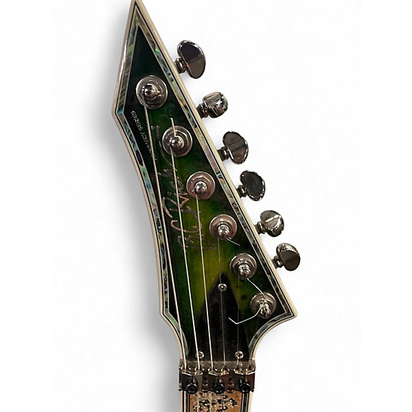 Used B.C. Rich Rich Shredzilla Prophecy Archtop With Floyd Rose  REPTILE EYE Solid Body Electric Guitar