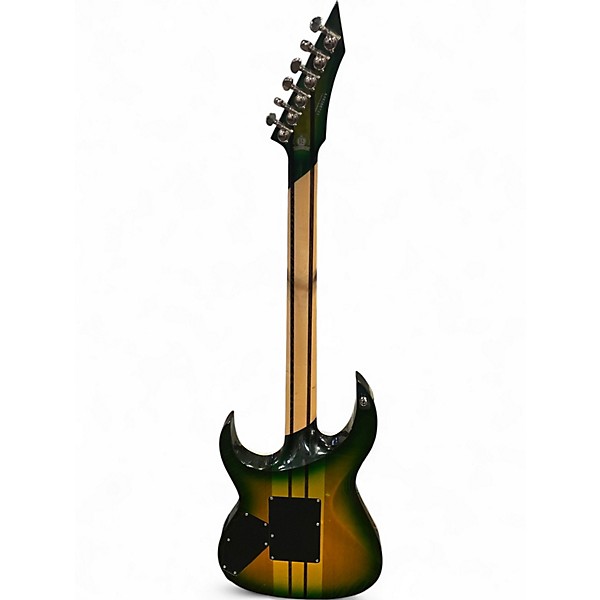 Used B.C. Rich Rich Shredzilla Prophecy Archtop With Floyd Rose  REPTILE EYE Solid Body Electric Guitar