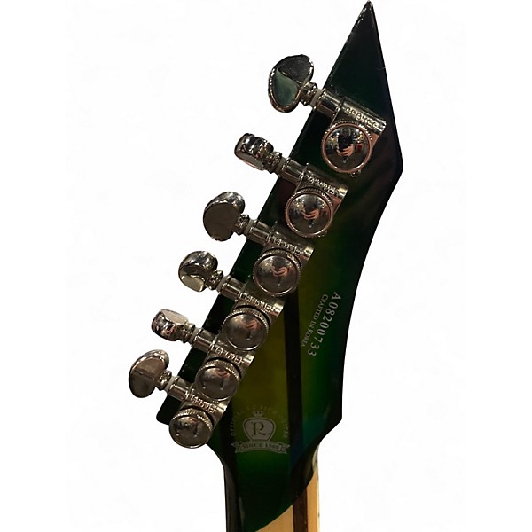 Used B.C. Rich Rich Shredzilla Prophecy Archtop With Floyd Rose  REPTILE EYE Solid Body Electric Guitar