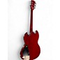 Used Firefly FFLG Classic SG Style Lightning Bolt Fretboard Cherry Solid Body Electric Guitar