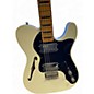 Used Squier Classic Vibe Telecaster Thinline Alpine White Hollow Body Electric Guitar