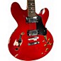 Used Vintage VSA500CR Cherry Hollow Body Electric Guitar