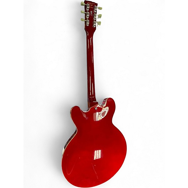 Used Vintage VSA500CR Cherry Hollow Body Electric Guitar