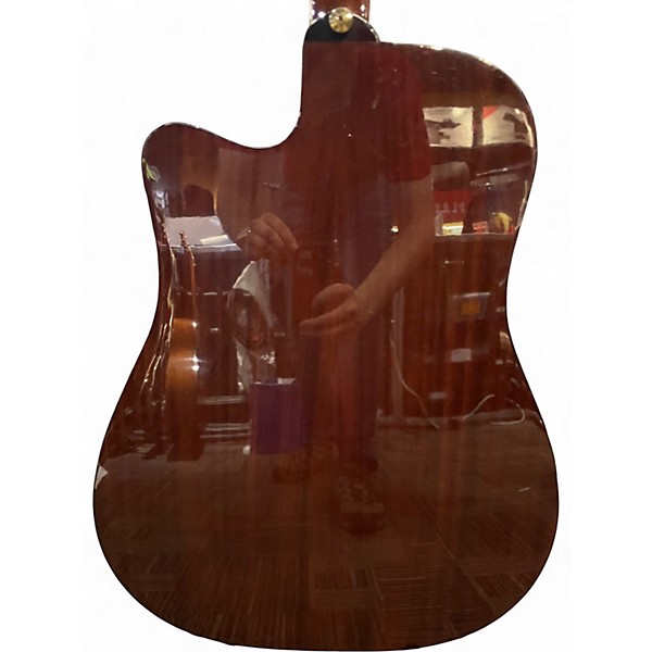 Used Ibanez PF5ECE Natural Acoustic Electric Guitar