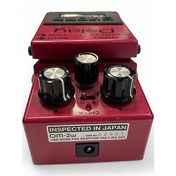 Used BOSS DM2W Delay Waza Craft Effect Pedal