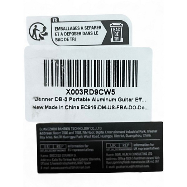 Used Donner DB3 Pedal Board