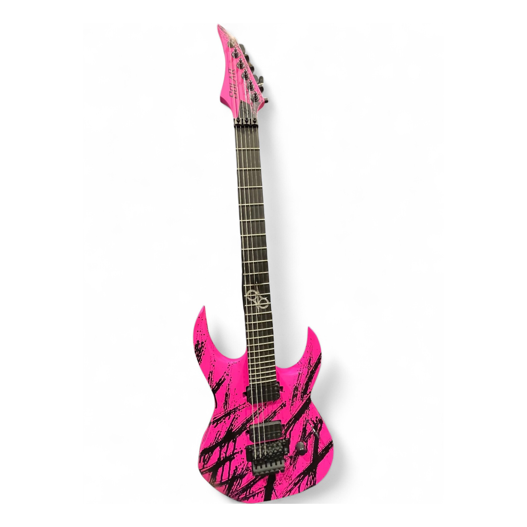 Used Solar Guitars USED SOLAR A2.6FRPN CANIBALISMO Atomic Pink