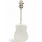 Used Epiphone Dove Pro White Acoustic Electric Guitar
