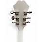 Used Epiphone Dove Pro White Acoustic Electric Guitar