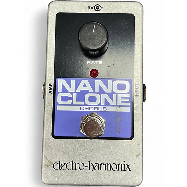 Used Electro-Harmonix Nano Clone Chorus Effect Pedal