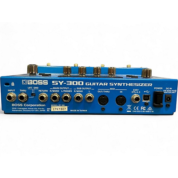 Used BOSS SY300 Guitar Synthesizer Effect Pedal