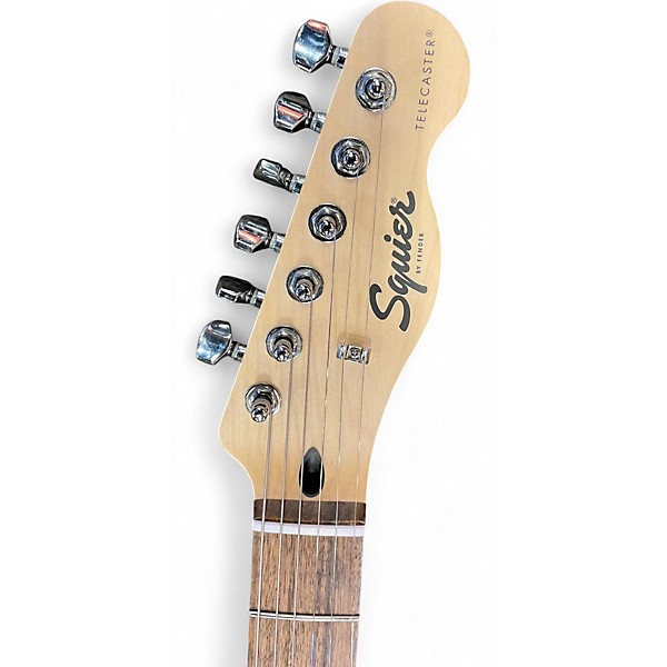 Used Squier Sonic Telecaster Surf Green Solid Body Electric Guitar