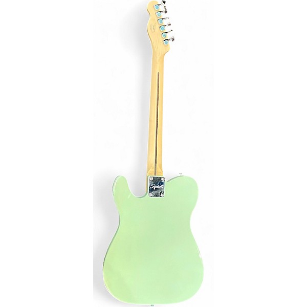 Used Squier Sonic Telecaster Surf Green Solid Body Electric Guitar