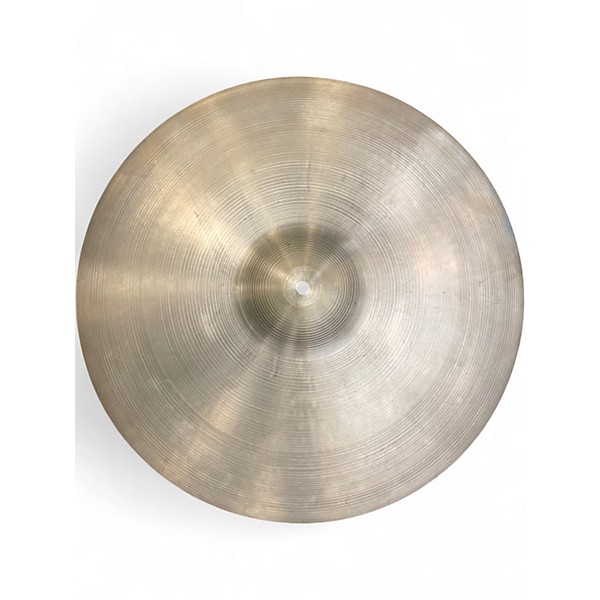 Vintage 1960s Zildjian 20in Medium Thin Crash Cymbal