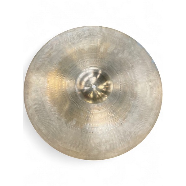 Vintage 1960s Zildjian 20in Medium Thin Crash Cymbal