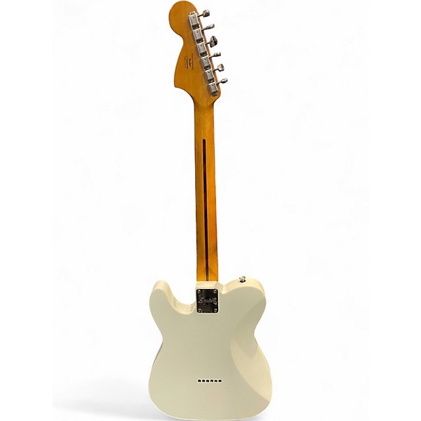 Used 2023 Squier Classic Vibe 70s Telecaster Deluxe Olympic White Solid Body Electric Guitar