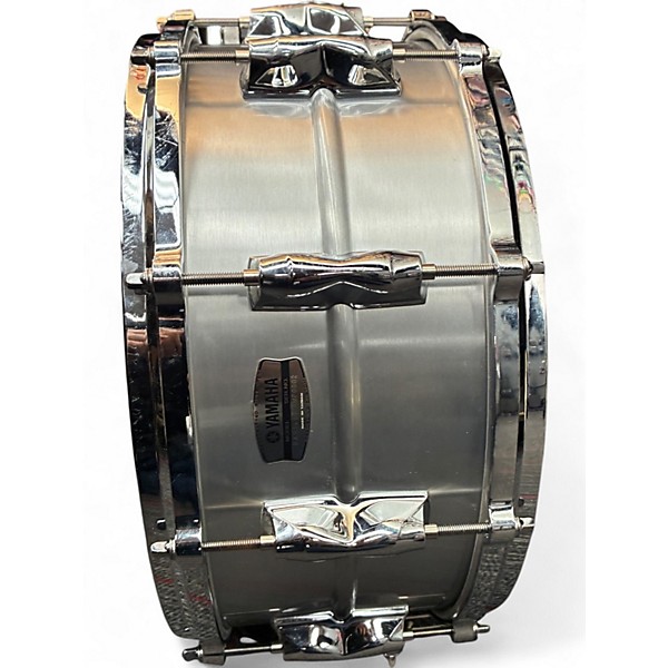 Used Yamaha 14in Recording custom snare ALUMINUM Drum