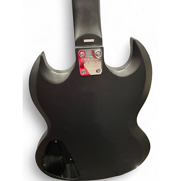 Used Epiphone SG Standard BLACK Solid Body Electric Guitar