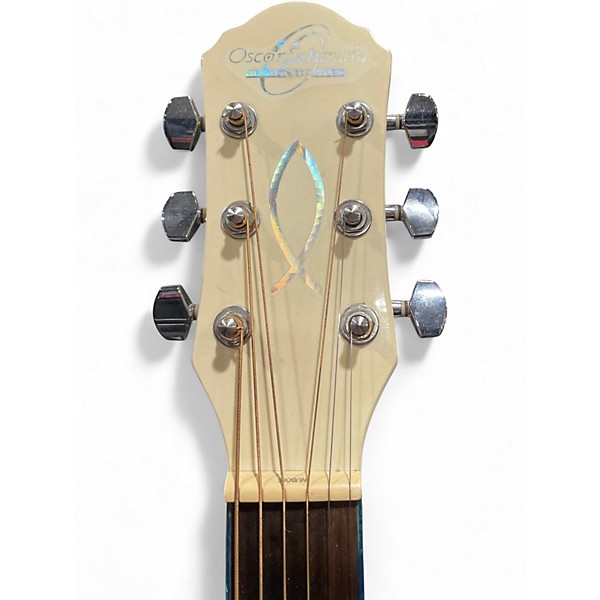 Used Oscar Schmidt OG2 Cream Acoustic Guitar