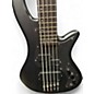 Used Schecter Guitar Research STILETTO STEALTH-5 Black Electric Bass Guitar thumbnail