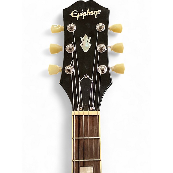 Used Epiphone ES335 FIGURED IG PURPLE BLUE BURST Hollow Body Electric Guitar