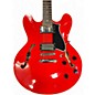 Used Heritage H535 Trans Red Solid Body Electric Guitar