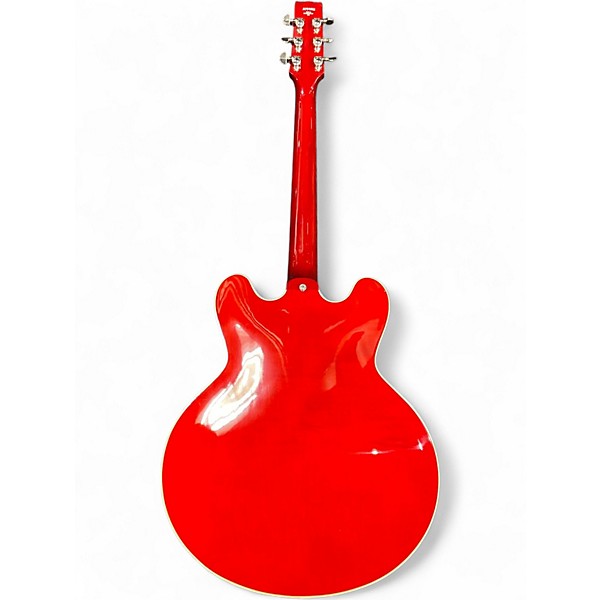 Used Heritage H535 Trans Red Solid Body Electric Guitar