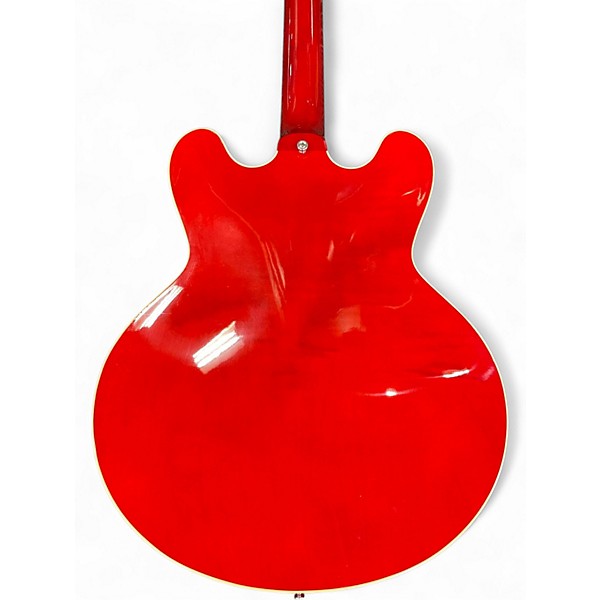 Used Heritage H535 Trans Red Solid Body Electric Guitar
