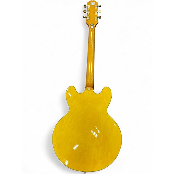 Used Epiphone Sheraton Butterscotch Hollow Body Electric Guitar