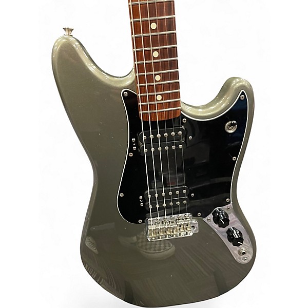 Used Fender Cyclone Metallic Gray Solid Body Electric Guitar