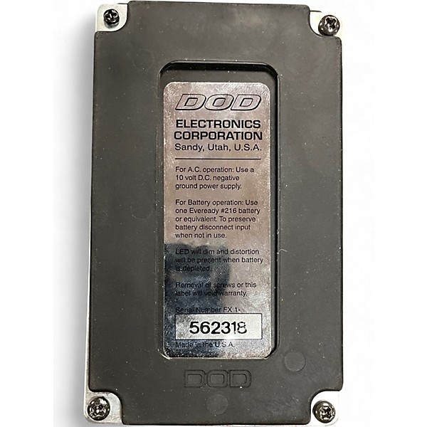 Used DOD FX55B Supra Distortion Effect Pedal