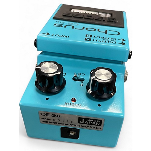 Used BOSS CE2W Waza Craft Chorus Effect Pedal