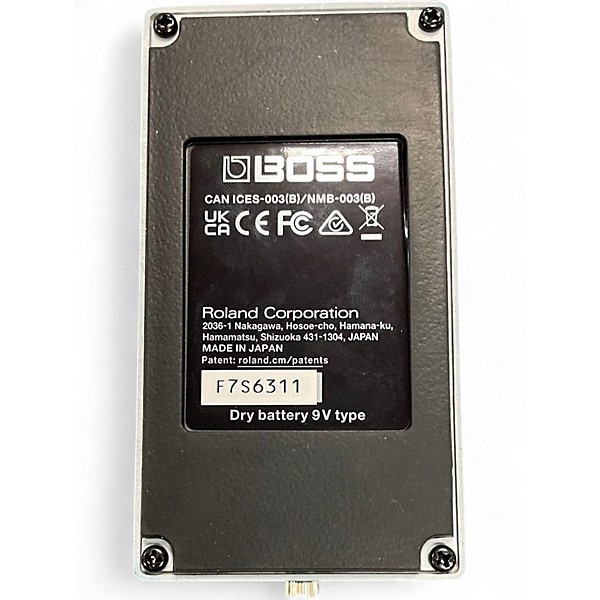 Used BOSS CE2W Waza Craft Chorus Effect Pedal