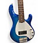 Used Ernie Ball Music Man STINGRAY 5 H Blue Burst Electric Bass Guitar