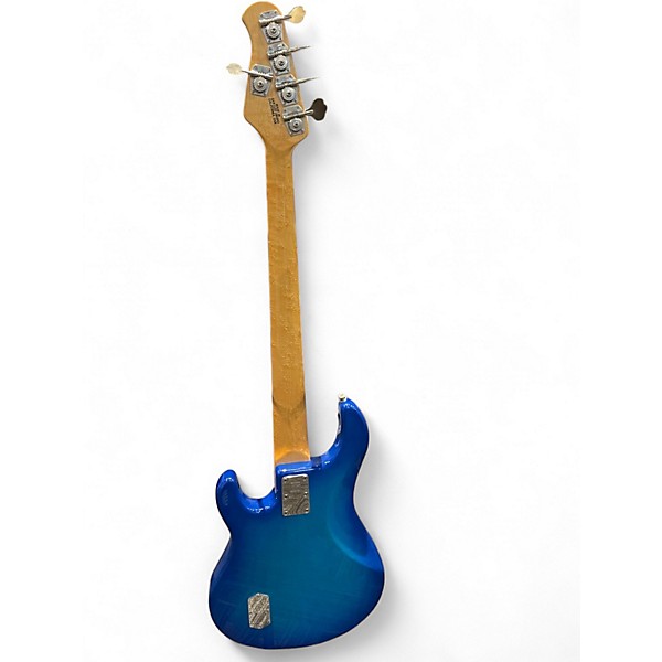 Used Ernie Ball Music Man STINGRAY 5 H Blue Burst Electric Bass Guitar