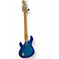 Used Ernie Ball Music Man STINGRAY 5 H Blue Burst Electric Bass Guitar