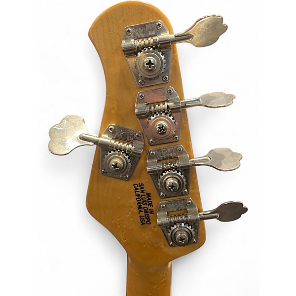 Used Ernie Ball Music Man STINGRAY 5 H Blue Burst Electric Bass Guitar