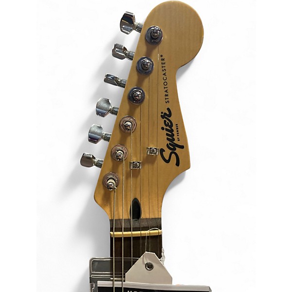 Used Squier BULLET HARDTAIL STRAT Ice Blue Metallic Solid Body Electric Guitar