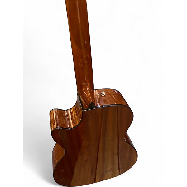 Used Fender CB-60SCE Natural Acoustic Bass Guitar