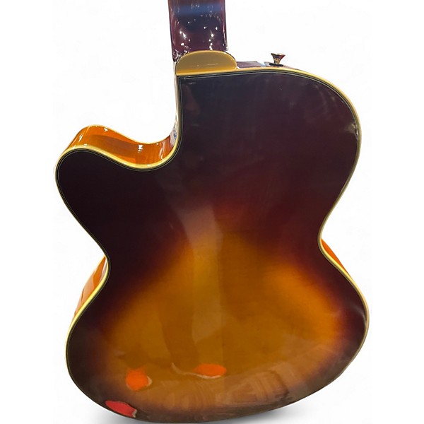 Used Epiphone Joe Pass Emperor II Heritage Cherry Sunburst Hollow Body Electric Guitar