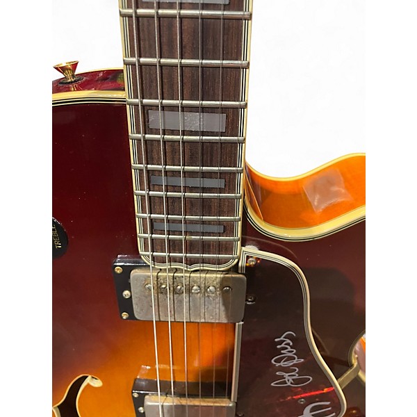 Used Epiphone Joe Pass Emperor II Heritage Cherry Sunburst Hollow Body Electric Guitar