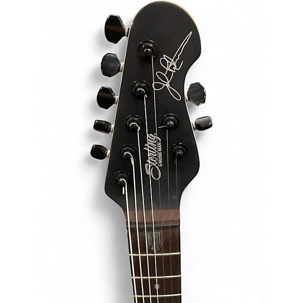 Used Sterling by Music Man JP70 John Petrucci Signature Satin Black Solid Body Electric Guitar