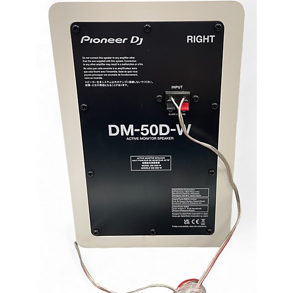 Used Pioneer DJ DM50DW Powered Monitor