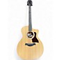 Used Taylor 214CE Koa Natural Acoustic Electric Guitar thumbnail