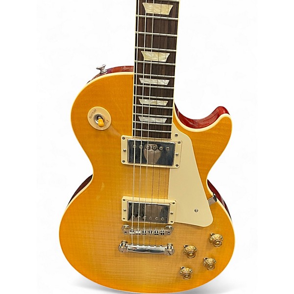 Used Gibson Les Paul Standard Lemonburst Solid Body Electric Guitar