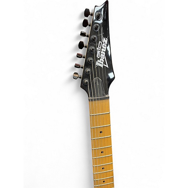 Used Ibanez GRG7221M Metallic Light Blue Solid Body Electric Guitar